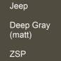 Preview: Jeep, Deep Gray (matt), ZSP.